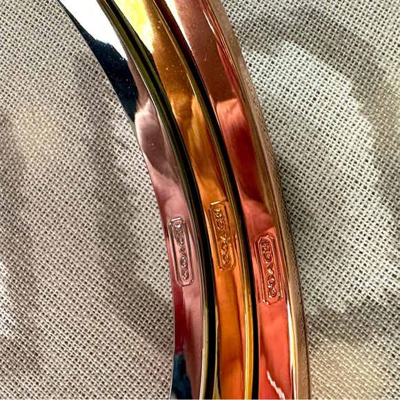 Coach tri-colored Bangle Bracelets - Picture 4 of 5